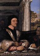Sebastiano del Piombo Retrato de Ferry Carondelet con sus secretarios France oil painting artist